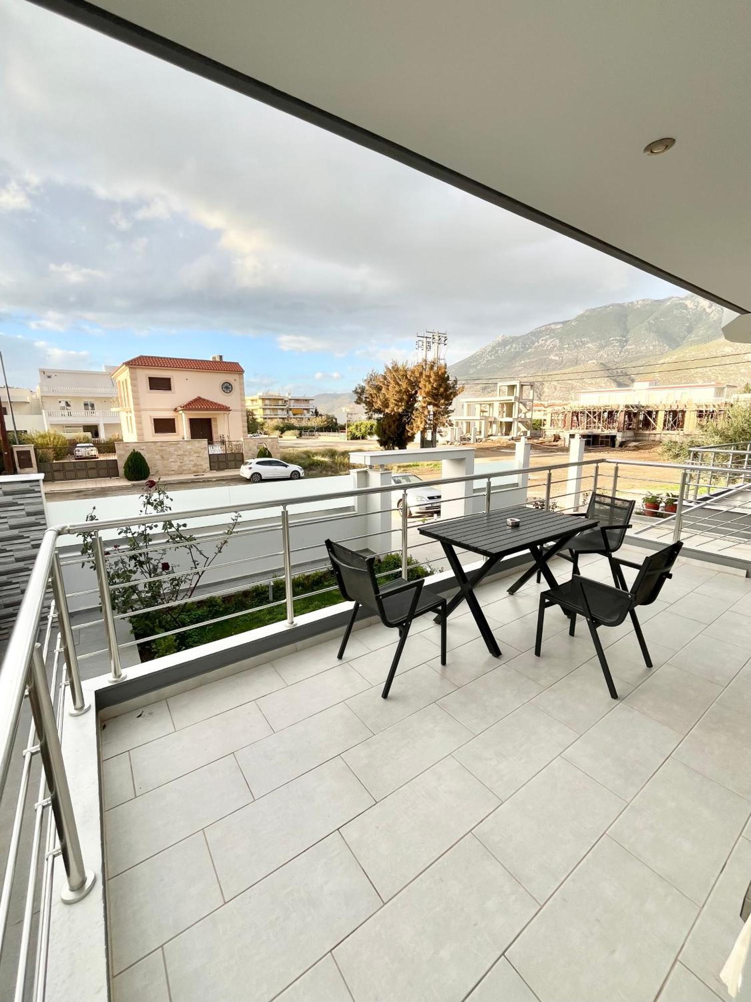 Blueline Apartment 3 Loutráki Dış mekan fotoğraf