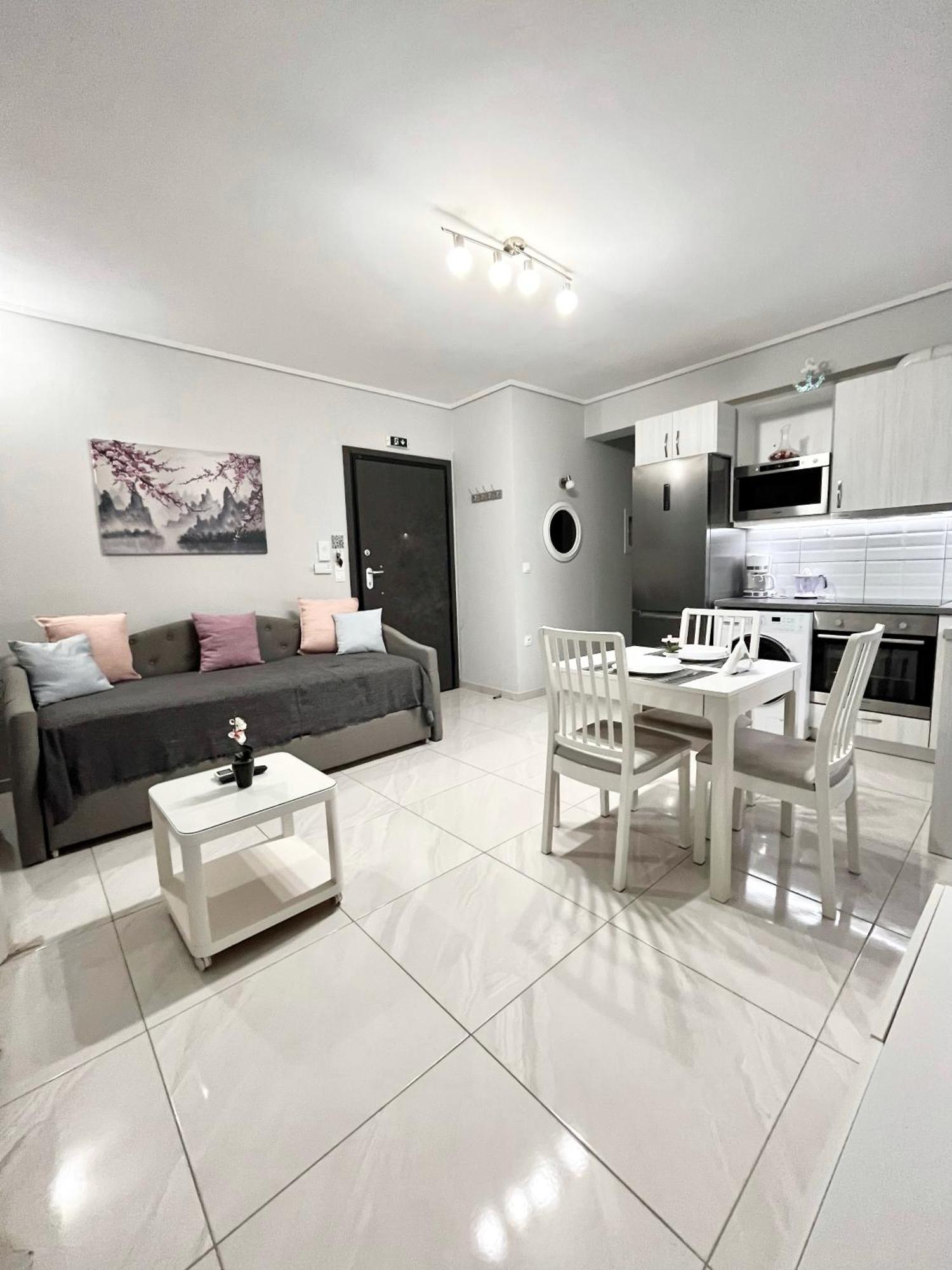 Blueline Apartment 3 Loutráki Dış mekan fotoğraf